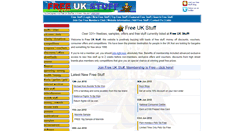 Desktop Screenshot of freeukstuff.com